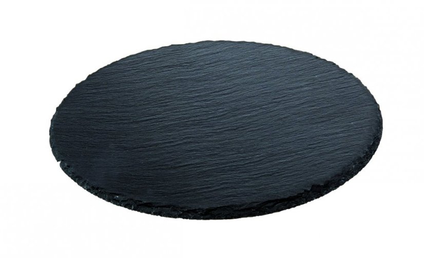 Podnos břidlice kulatý 33 cm