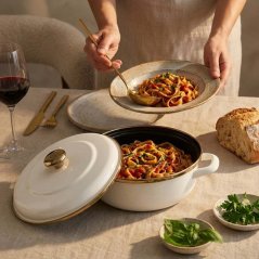 Kastrol s poklicí 24 cm 3,9 lt MAXIMUS