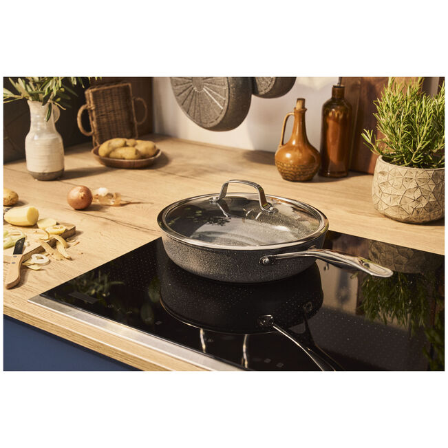 Hlboká panvica 28 cm + skl.veko SALINA CERAFORCE