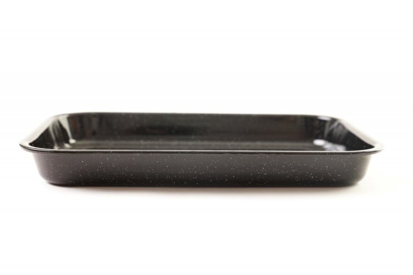 BERYL smaltovaný pečící plech 42x29x4,5 cm