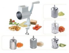 Mlýnek na strouhanku a ořechy + sada 5 bubnů