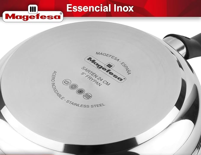 ESSENCIAL nerezová panvica 18 cm