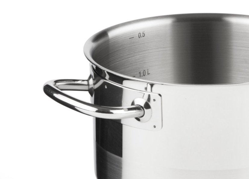 PROFESSIONAL hrniec s pokrievkou 15 cm 1,5 l nerez