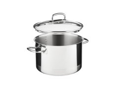 PROFESSIONAL vysoký hrniec s pokrievkou 22 cm 5,5 l nerez