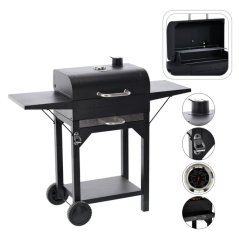 Grill záhradný s poklopom 51x34 cm výška 110cm