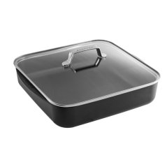 TechnIQ pekáč čtvercový 33x33x7,5 cm 6,3 lt + skl. víko