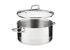 PROFESSIONAL hrniec s pokrievkou 26 cm 6,5 l nerez