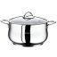 Nerezový hrnec + poklice 22 cm 4,3 lt TEO