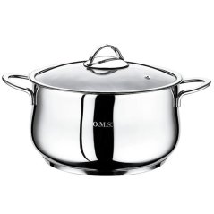 Nerezový hrnec + poklice 20 cm 3 lt TEO