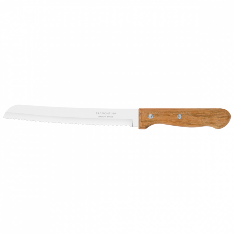Dynamic kuchyňský nůž na pečivo 20cm přírodní dřevo