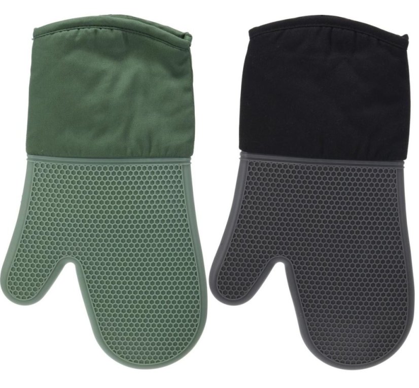 Chňapka kuchyňská silikon/bavlna