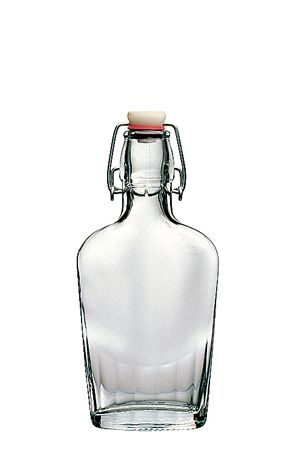 FIASCHETTA láhev plochá 0,25 lt s patentním uzávěrem