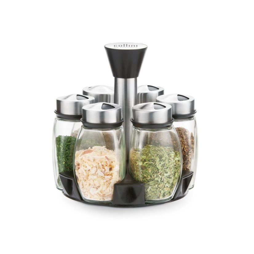 Sada koreničiek v otočnom stojane 6ks