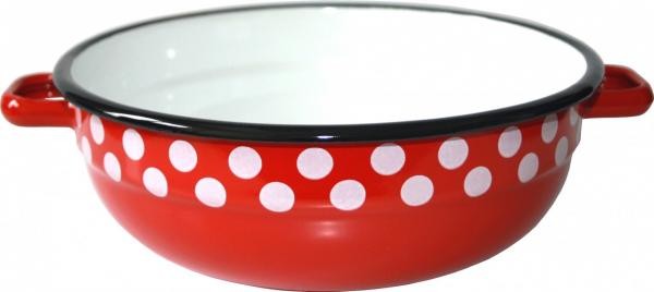 Mísa červená, puntík 24 cm