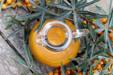 Domácí rakytníkový sirup