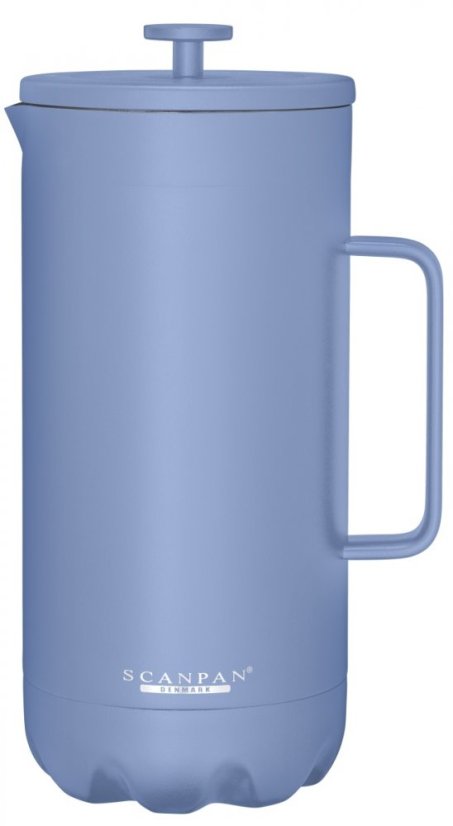 Kávovar french press 1 lt světle modrý TO GO