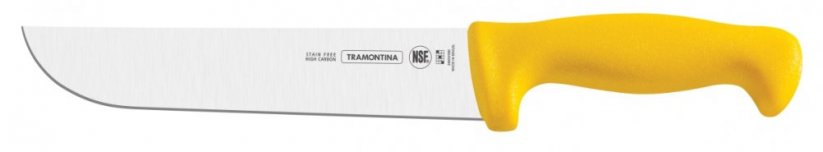 Professional NSF nôž na mäso 25 cm žltý