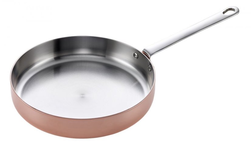 Hluboká pánev 26 cm měď Maitre