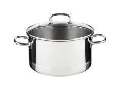 PROFESSIONAL hrniec s pokrievkou 22 cm 4,5 l nerez