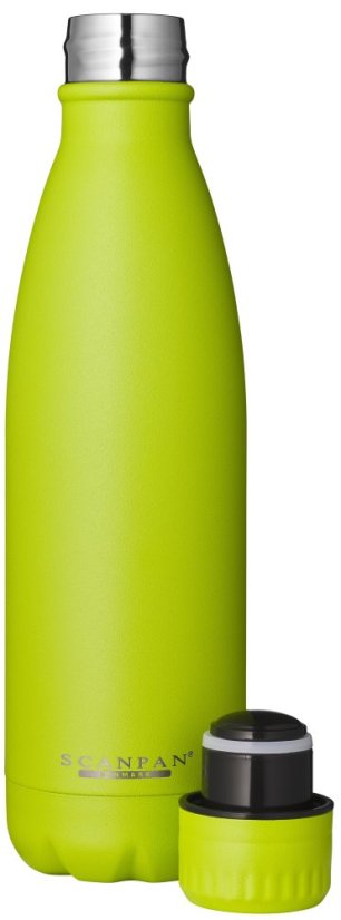 Termo láhev 500 ml nerezová, limetkově zelená TO GO