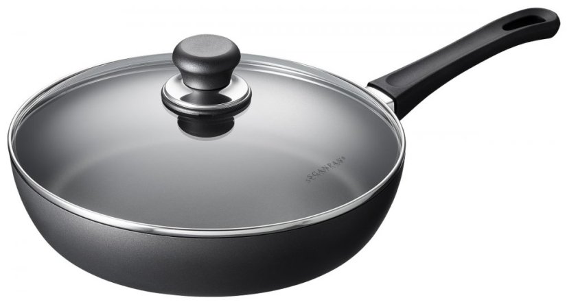 Hlboká titánová panvica 28cm s vekom CLASSIC INDUCTION