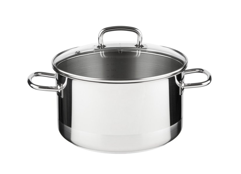 PROFESSIONAL hrnec s poklicí 22 cm 4,5 lt nerez