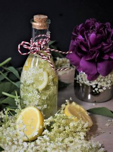 Domácí bezový sirup za studena