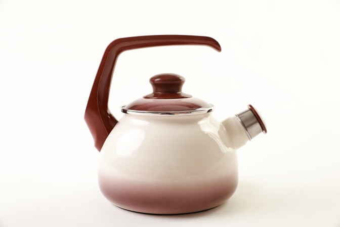 Smaltovaný čajník cappuccino 18cm 1,7lt