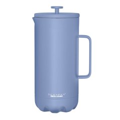 Kávovar french press 1 lt světle modrý TO GO