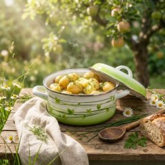 Kastrol s poklicí tráva 20 cm 2,75 lt