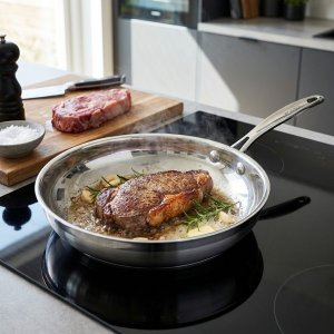 Hovädzí steak s rozmarínom a cesnakom