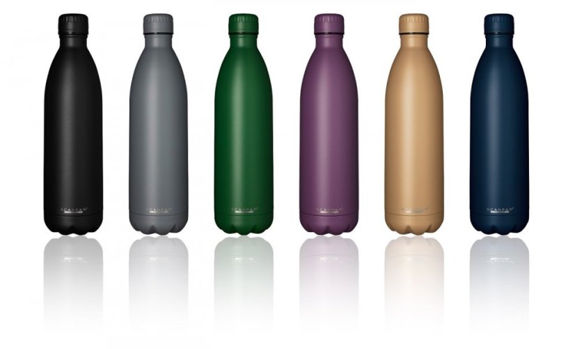 Termo láhev 1000 ml nerezová, modrá TO GO