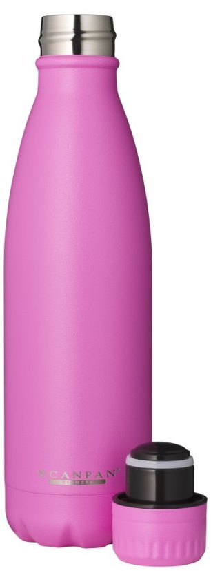 Termo fľaša 500 ml nerezová, ružová TO GO