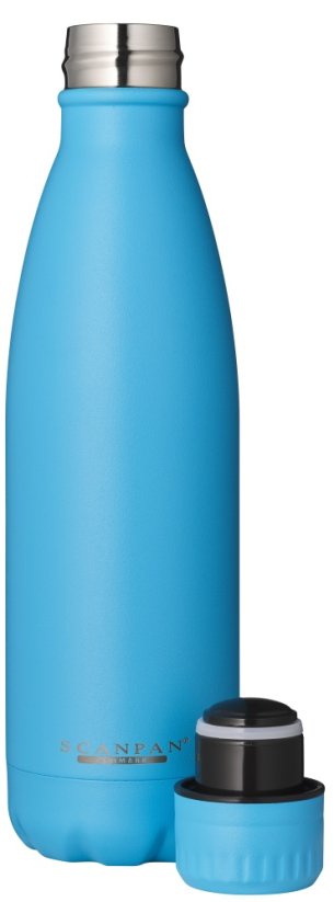 Termo fľaša 500 ml nerezová, modrá aquarius TO GO