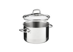 PROFESSIONAL hrniec s pokrievkou 18 cm 3,0 l nerez