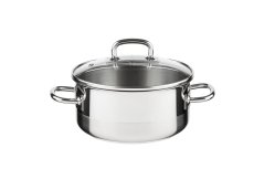 PROFESSIONAL kastrol s poklicí 18 cm 2,0 lt nerez