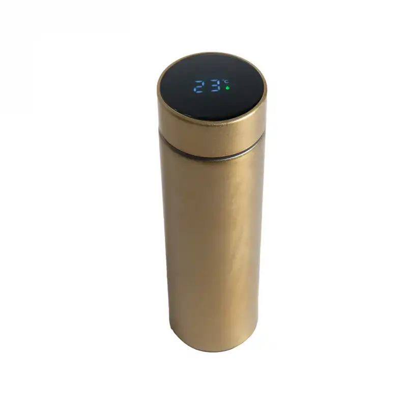 Termoska 0,45 lt s digitálním teploměrem, mix barev