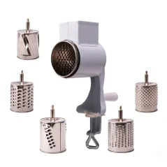 Mlýnek na strouhanku a ořechy + sada 5 bubnů