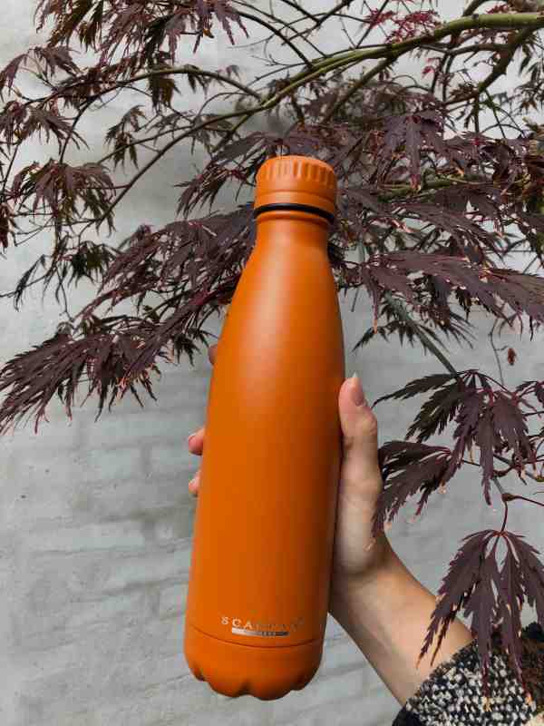 Termo láhev 500 ml nerezová, oranžová TO GO