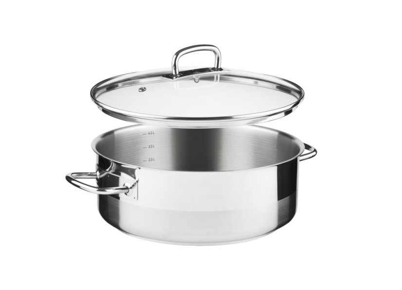 PROFESSIONAL kastról s pokrievkou 26 cm 4,5 l nerez