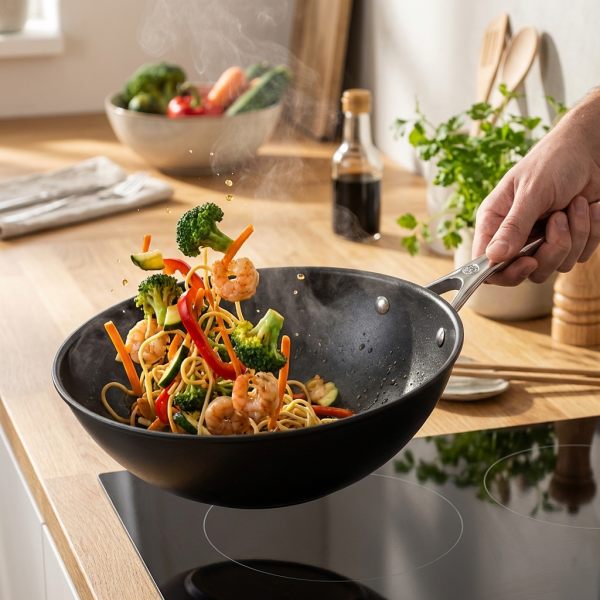 WOK pánev 30 cm ALBA