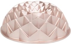 Forma na bábovku 24 cm litý hliník růžová