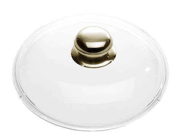 Víko skleněné 28 cm nerez Víko skleněné 28 cm nerez