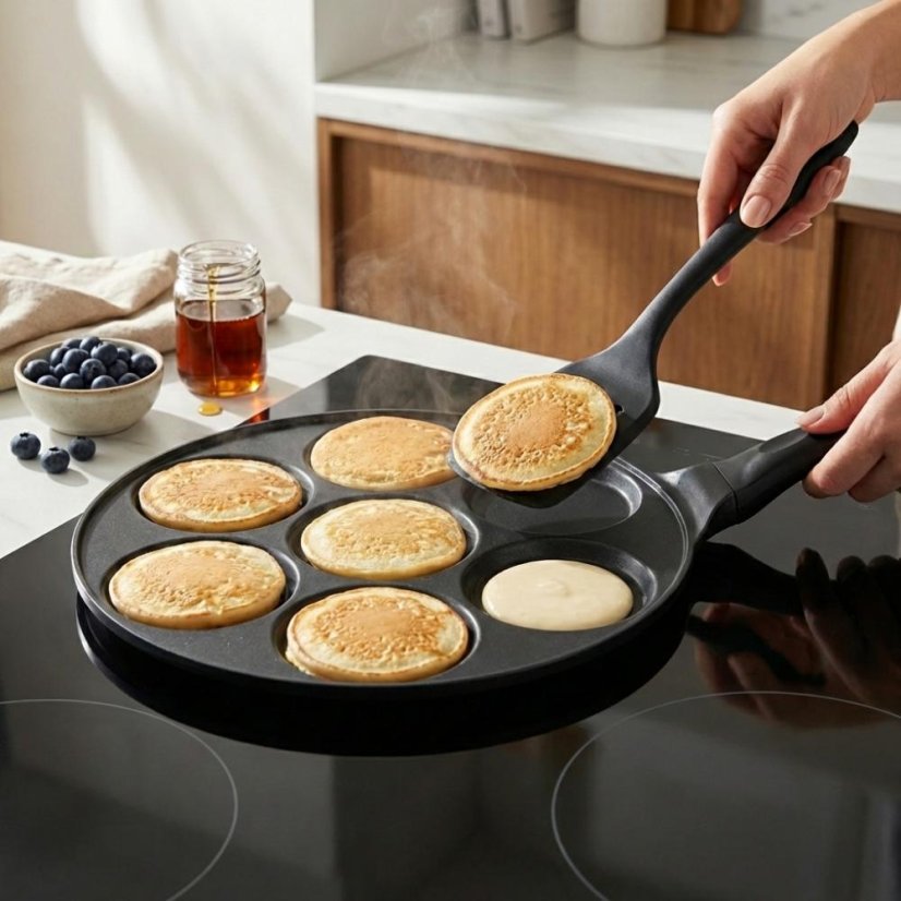 Panvica na 7 lievancov BLACK LINE