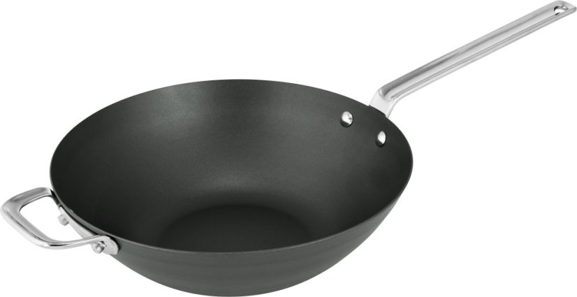 BLACK IRON WOK 30 cm