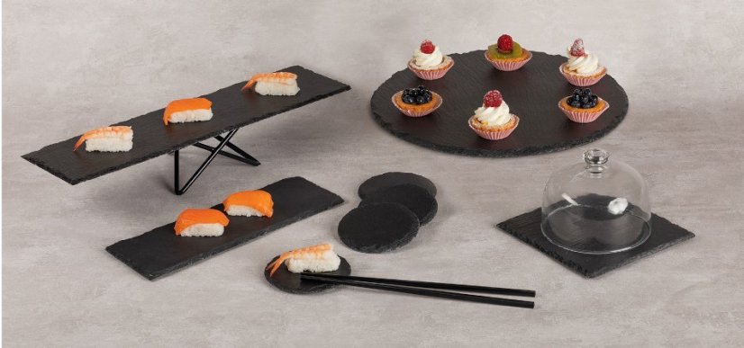 Podnos bridlica okrúhly 33 cm