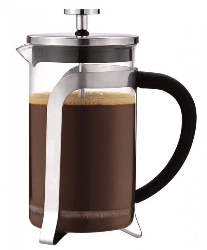 Kávovar french press 350 ml sklo/plast/nerez