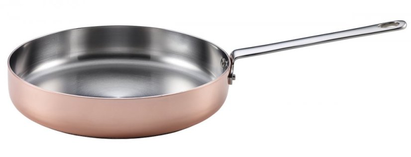 Hluboká pánev 24 cm měď Maitre