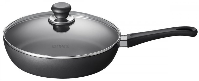 Hlboká titánová panvica 28cm s vekom CLASSIC INDUCTION