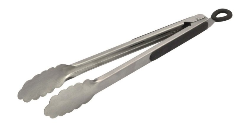 Kliešte kuchynské a grilovacie antikor/silikon 30cm